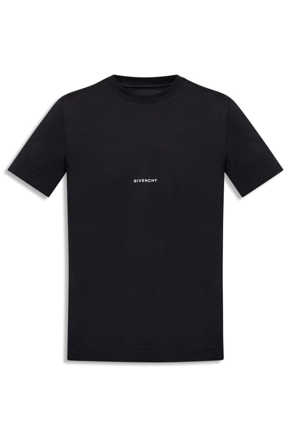Men's Black Givenchy Small Logo Slim Fit Jersey T-Shirt